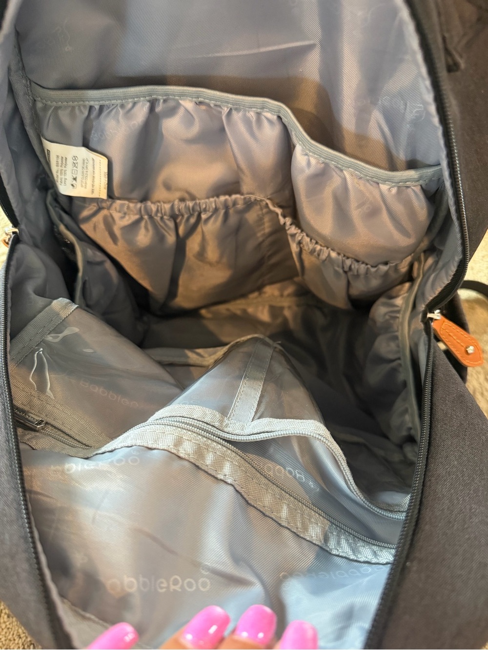 Diaper backpack - Picture 4 of 7